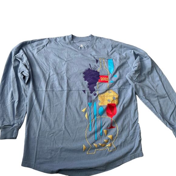 Blue Disney Spirit Jersey EPCOT 2021 - Size M - Picture 1 of 4